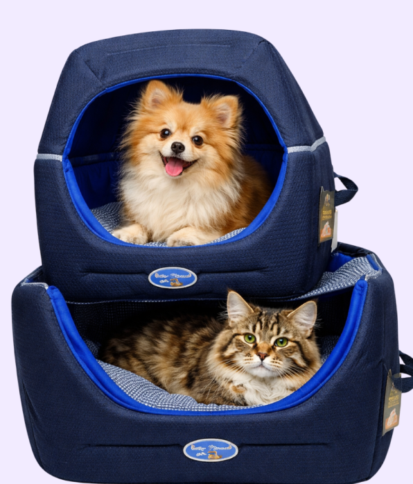 Cama Pet Quadrada Toca 2 em 1 Para Cachorro e Gato